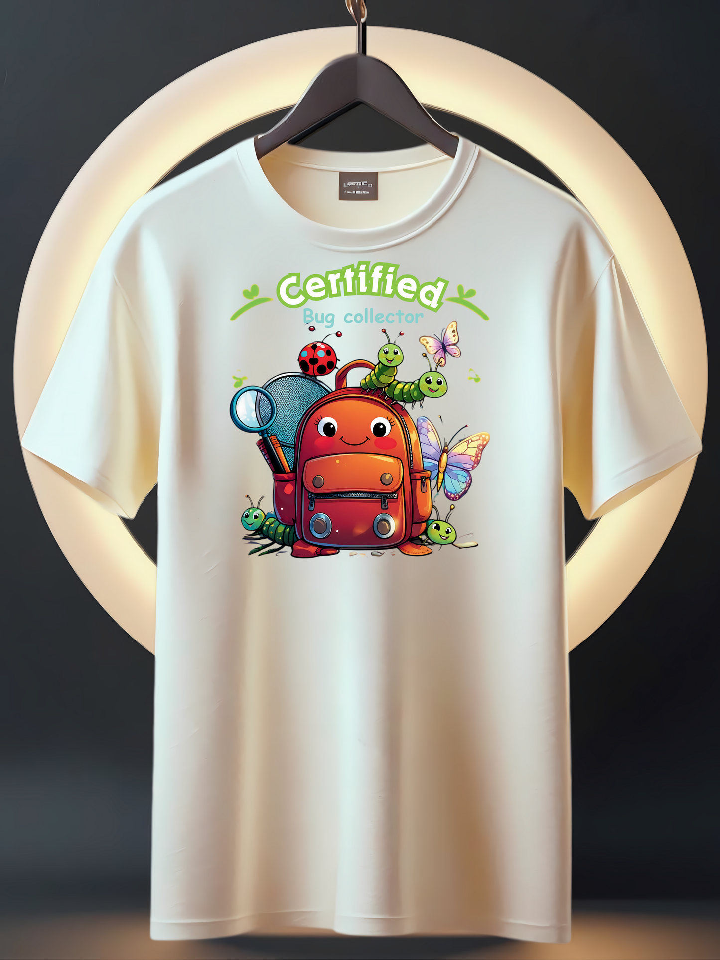 Fun Nature Explorer Graphic Kids’ Summer T-Shirt - 'Certified Bug Collector'