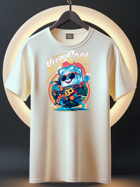 Funny Summer T-Shirt for Kids & Youth | Ice Cube in Hawaii Shirt