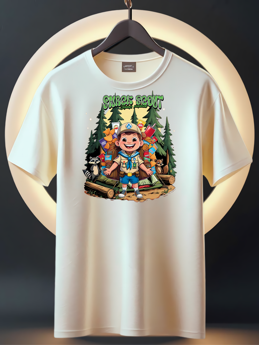Summer T-Shirt for Kids & Youth | Snack Scout – Camping & Outdoor Adventure